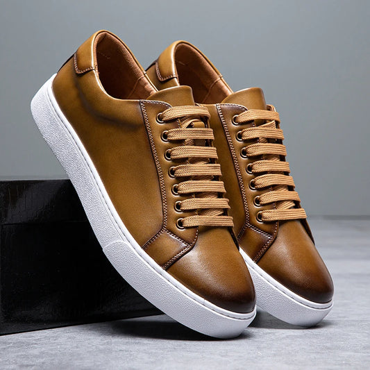 Vesper™ - Genuine Leather Sneakers